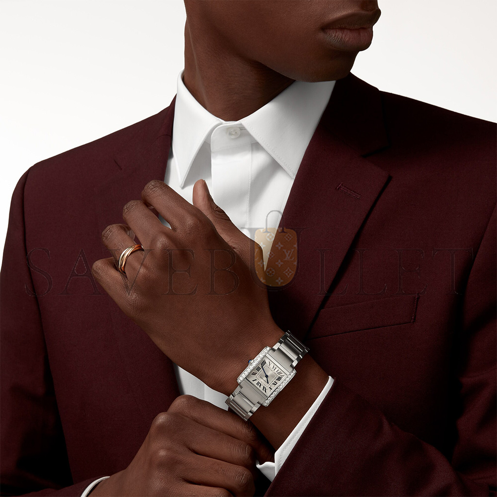 CARTIER TANK FRANÇAISE 32MM WATCH W4TA0021